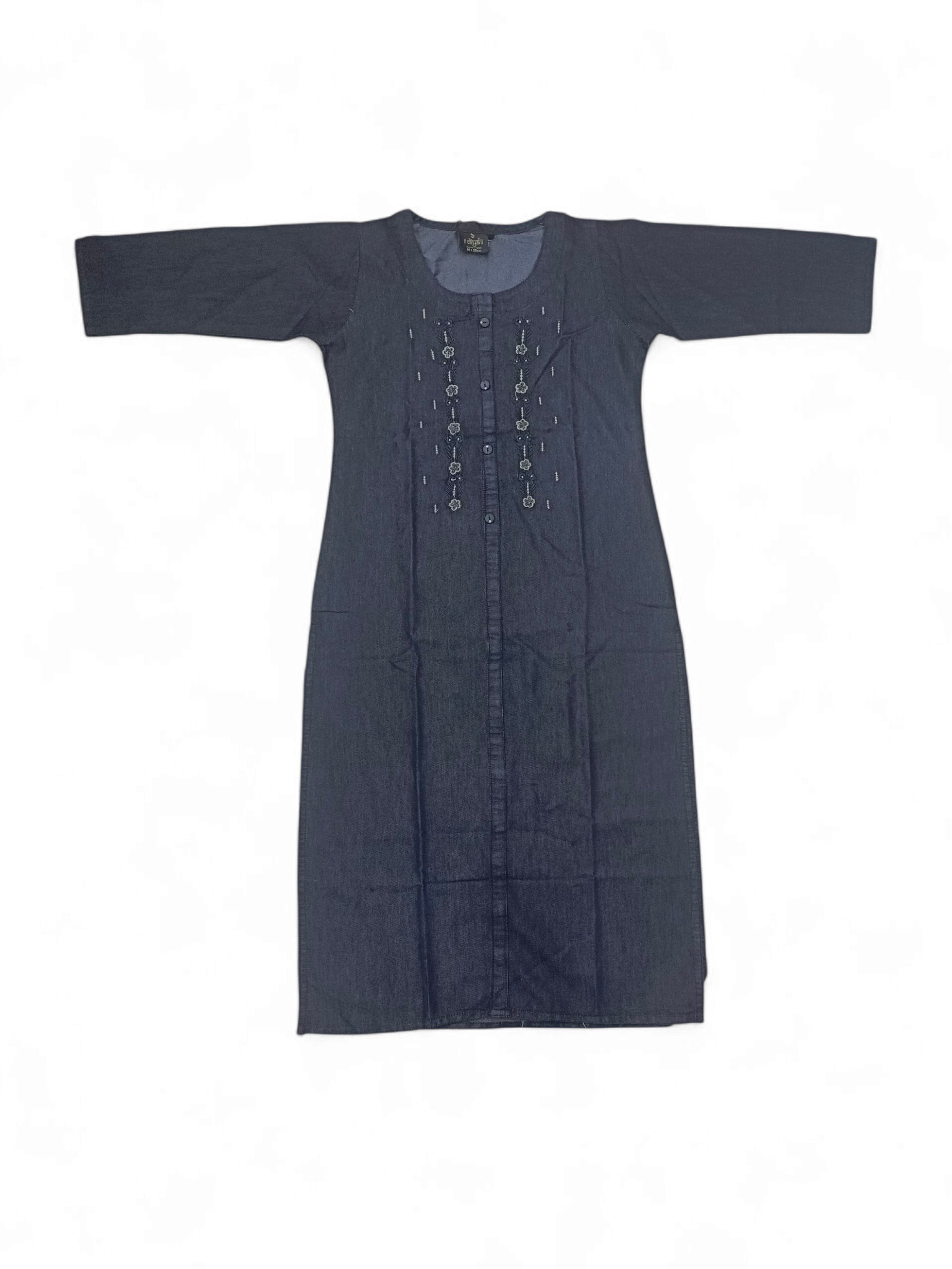 JT DB109 XXL JEANS KURTHI BLACK JT DB109 XXL JEANS KURTHI BLACK